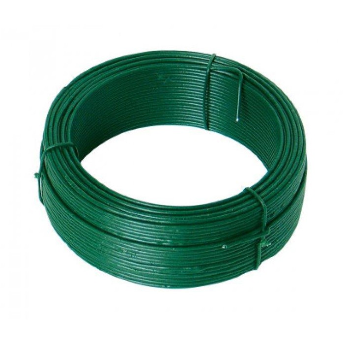 Vázací drát 1. 4mmx50M zelený PVC