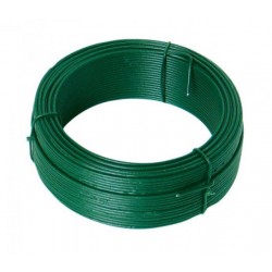 Vázací drát 2. 0mmx50M zelený PVC